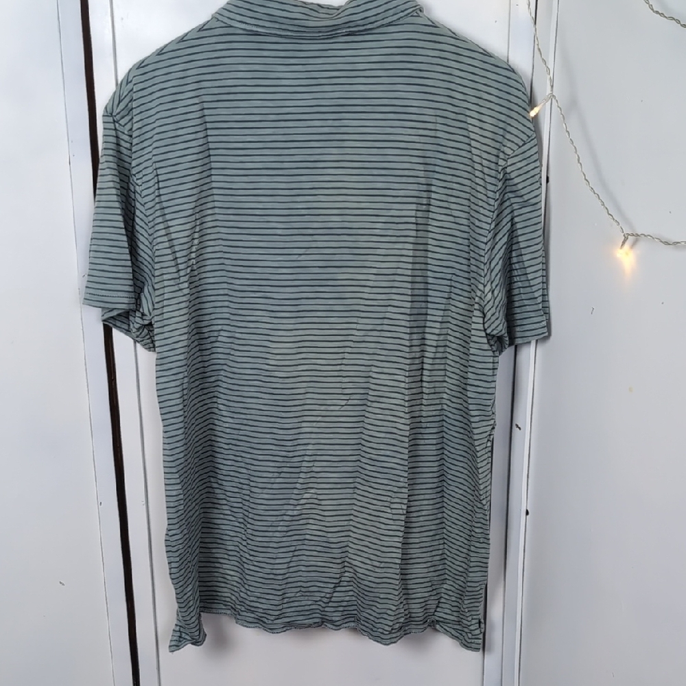 Grayers Striped Polo Shirt - Blue and Gray - Picture 5 of 7